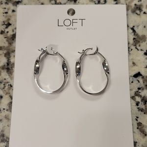 Loft earrings silver